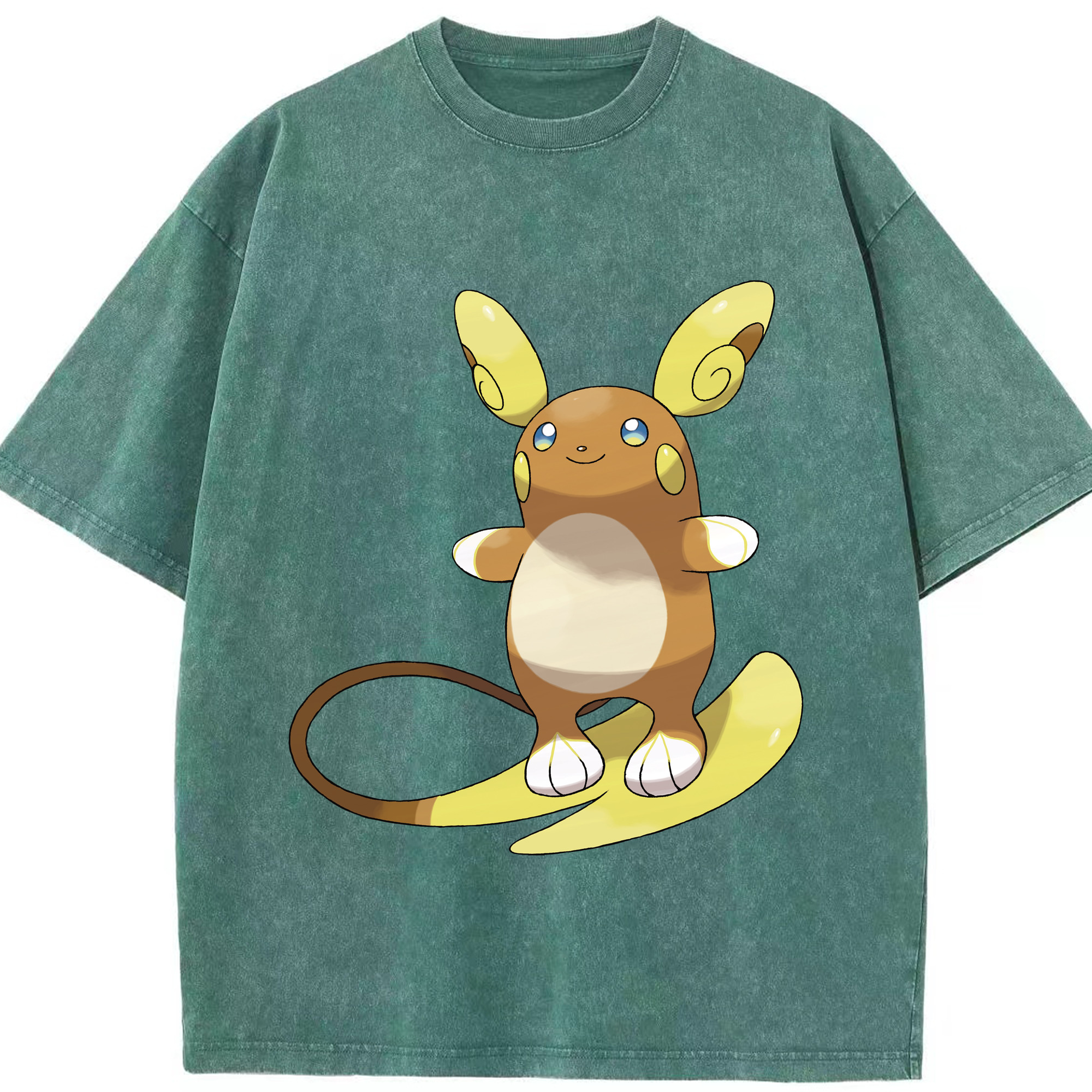 （画像用） ポケットモンスター Pokémon 綿100% ヴィンテージ風 半袖Tシャツ（フロントプリント）